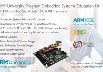 Набор ARM Embedded Education Kit предназначен для обучения проектированию встраиваемых систем и программированию для них