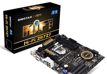 Представлена системная плата Biostar Hi-Fi Z97Z7