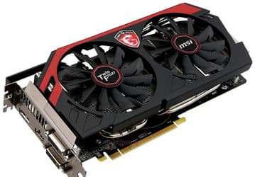 Графическое ядро ускорителя MSI Radeon R9 285 Gaming работает на частоте 1 ГГц