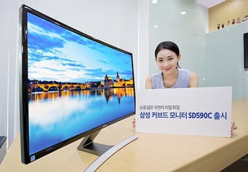 Samsung SD590C: монитор с четырехметровым радиусом изгиба