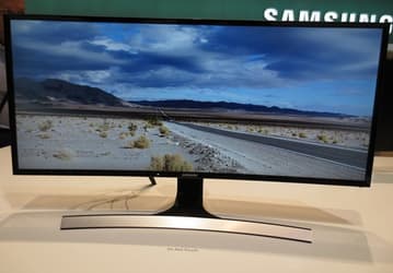 В изогнутом мониторе Samsung S34E790C используется 34-дюймовая ЖК-панель типа VA
