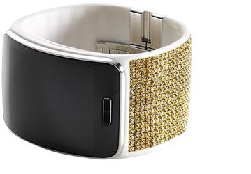 «Умные» часы  Samsung Gear S Strap украшены кристаллами Сваровски