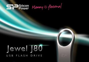 Накопитель Silicon Power Jewel J80 с монолитным металлическим корпусом оснащен интерфейсом USB 3.0