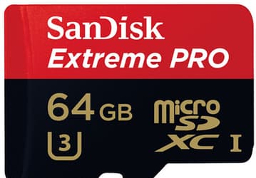 Объем карт памяти SanDisk Extreme PRO microSDXC UHS-I достигает 64 ГБ