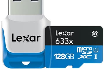 Объем карточек памяти Lexar High-Performance microSDXC UHS-I достигает 128 ГБ, скорость чтения — 95 МБ/с