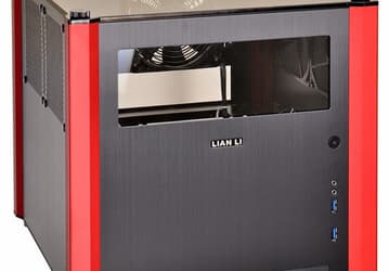 Компьютерные корпуса Lian Li PC-V359 и PC-Q36 доступны в золотистом и черно-красном вариантах