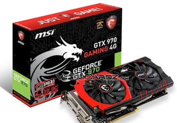 3D-карта MSI GeForce GTX 970 Gaming первой получит кулер TwinFrozr V