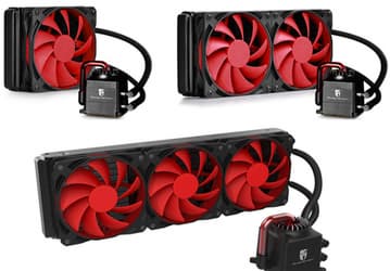 Серия Deepcool Captain включает три модели систем жидкостного охлаждения для процессоров