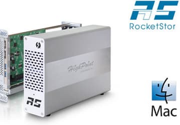 Шасси расширения HighPoint RocketStor 6361A рассчитано на одну плату PCIe и оснащено интерфейсом Thunderbolt 2