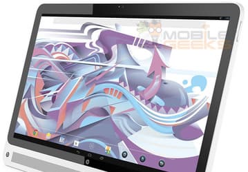 Появились изображения большого Android-планшета HP Slate 17
