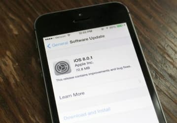 Apple отзывает обновление iOS 8.0.1