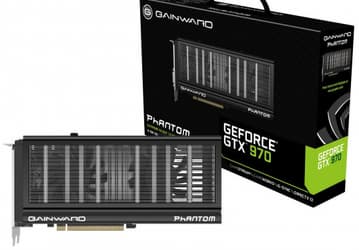 Частота графического процессора 3D-карты Gainward GeForce GTX 970 Phantom 4GB может повышаться до 1304 МГц