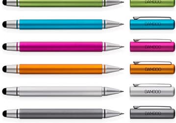 Особенностью третьего поколения перьев Wacom Bamboo является наконечник, покрытый углеродным волокном