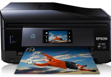 МФУ Epson Expression Photo XP-860 Small-in-One хорошо подходит для печати фотографий