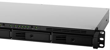 Сетевое хранилище Synology RackStation RS815 рассчитано на стоечный монтаж 