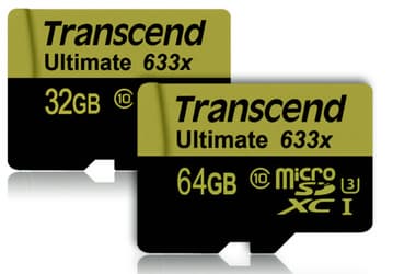 Transcend представила высокоскоростные карточки памяти microSD, которые отлично подходят для экшн-камер