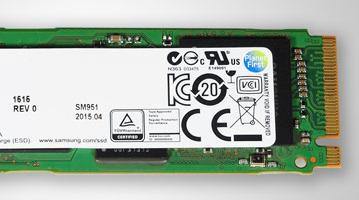 Samsung начинает выпуск первых в отрасли SSD M.2 NVMe PCIe