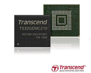 Transcend представила встраиваемые накопители eMMC EMC210, соответствующие спецификации eMMC 4.51