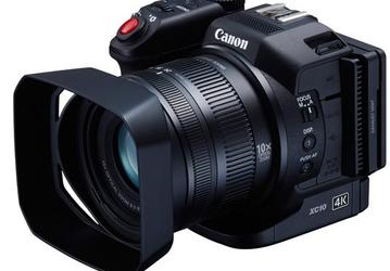 Камера Canon EOS XC10 позволяет снимать видео 4K и фото разрешением 12 Мп