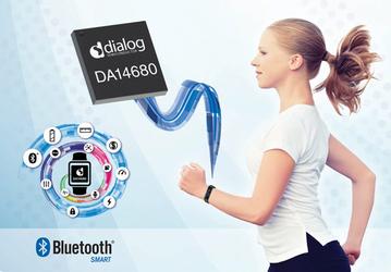 DA14680 Wearable-on-Chip — однокорпусное решение для носимой электроники с интерфейсом Bluetooth Smart v4.2