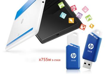 «Флэшки» PNY HP x755w доступны в модификации объёмом 256 ГБ