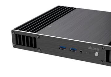 Корпуса Akasa Plato и Plato MC рассчитаны на платы Intel NUC