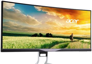 Acer XR341CKA — первый изогнутый монитор с поддержкой технологии Nvida G-Sync