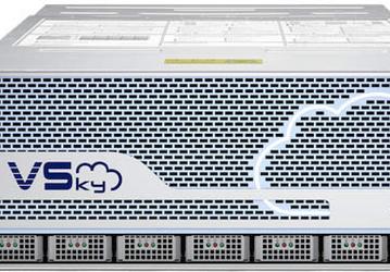 В хранилище VSky H3970 типоразмера 4U помещается 70 жестких дисков объемом 8 ТБ