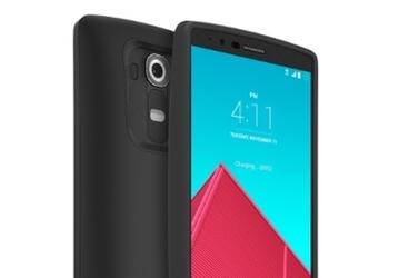Чехол mophie juice pack для смартфона LG G4 оснащён аккумулятором ёмкостью 3450 мА·ч