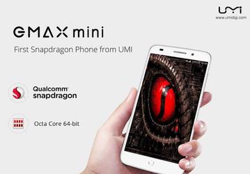 UMi готовит смартфон eMax Mini на базе восьмиядерной однокристальной платформы Qualcomm