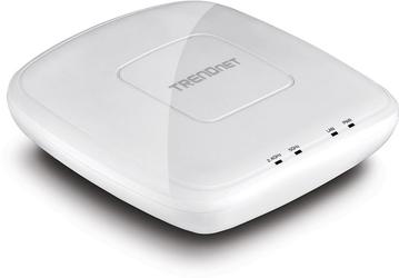 Точка доступа Trendnet TEW-821DAP работает в диапазонах 2,4 и 5 ГГц