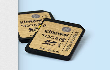 Объем карт памяти Kingston Class 10 UHS-I SDXC достиг 512 ГБ