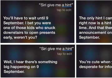 Siri рассказала, когда представят новые смартфоны Apple iPhone