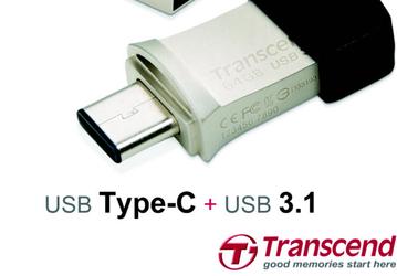 Transcend выпустила накопитель Transcend JetFlash 890S с коннекторами USB 3.1 Type-A и Type-C  