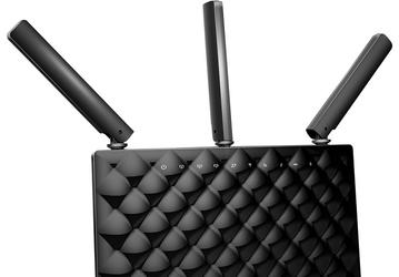 Суммарная пропускная способность беспроводного сегмента роутера Tenda AC15 достигает 1900 Мбит/с