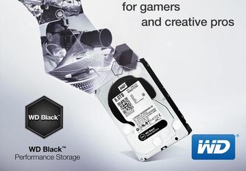 Объем жестких дисков WD Black достиг 6 ТБ