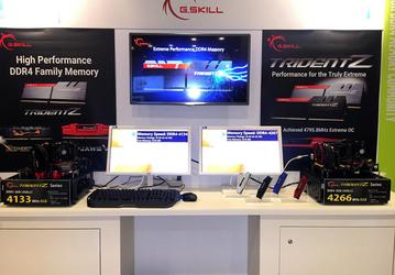 G.Skill показала в работе наборы модулей памяти DDR4-4133 и DDR4-4266