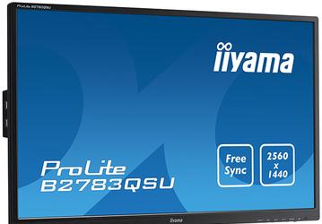 iiyama Prolite B2783QSU-B1 — первый монитор производителя с поддержкой технологии AMD FreeSync