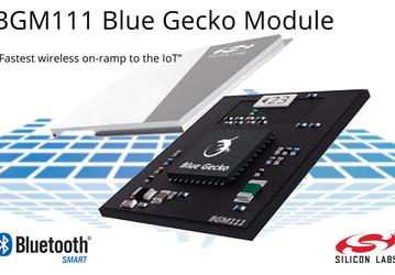 Модуль Silicon Labs BGM111 Blue Gecko упрощает проектирование устройств с поддержкой Bluetooth Smart 
