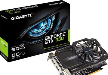 Серию 3D-карт Gigabyte GeForce GTX 950 образовали модели GV-N950WF2OC-2GD и GV-N950OC-2GD с заводским разгоном