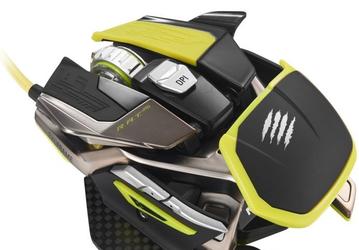 Мышь Mad Catz R.A.T. Pro X позволяет менять датчик на лазерный или оптический