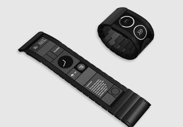 Браслет Polyera Wove Band оснащен гибким дисплеем E Ink