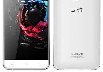 Представлен смартфон UMi Hammer S, оснащенный дактилоскопическим датчиком и портом USB Type-C