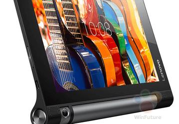 Опубликованы характеристики планшетного компьютера Lenovo Yoga Tablet 3 с восьмидюймовым дисплеем