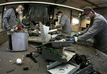 В Европе правильно утилизируется только треть «электронных отходов»