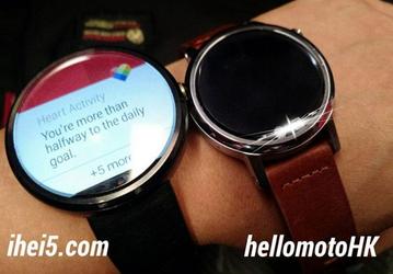 Новое фото умных часов Moto 360S позволяет сравнить габариты меньшей версии устройства с текущей моделью компании