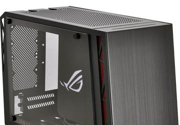 В корпусе Lian Li PC-Q17 блок питания устанавливается рядом с накопителями и передней панелью