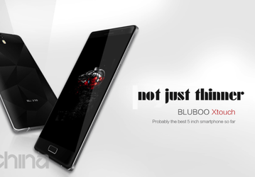 Bluboo Xtouch — смартфон толщиной 5,5 мм с платформой MediaTek Helio X10, дактилоскопом и ёмкой АКБ