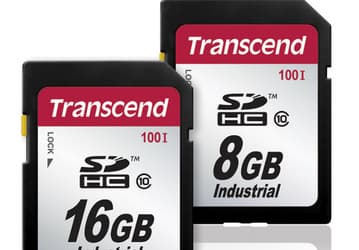 Transcend выпустила карты памяти SDHC100I емкостью 8 и 16 ГБ для промышленных решений