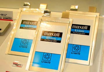 Hitachi Maxell скоро покажет аккумуляторы ULSiON, вдвое превосходящие литиево-ионные по плотности энергии